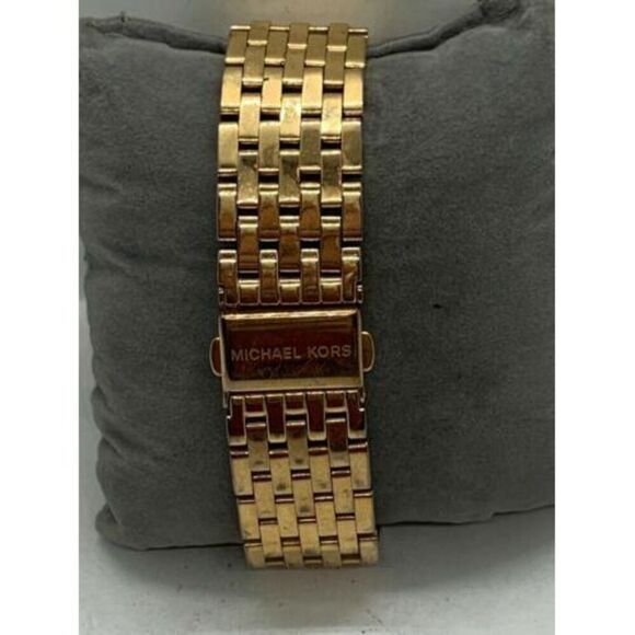 Michael Kors MK3321 Women's Watch Stainless Steel Analog 39mm Two Tone Band D738 - Picture 4 of 9